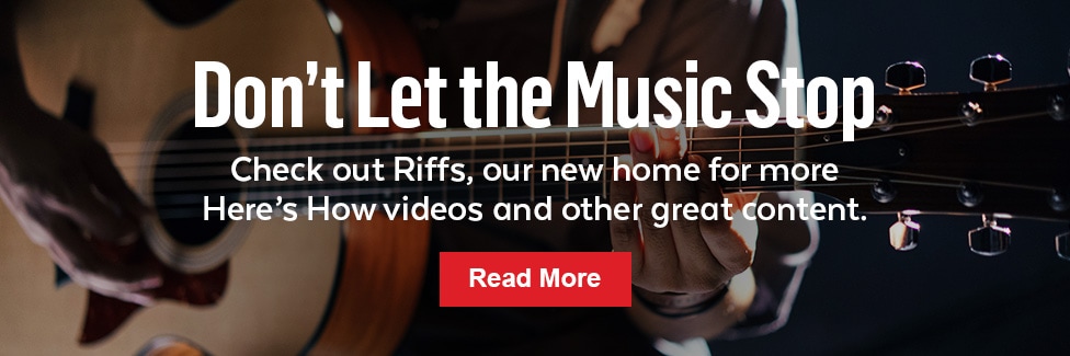 Guitar Center Riffs Home