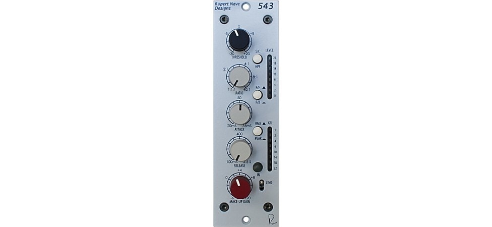 Rupert Neve Designs Portico 543: 500 Series Mono Compressor