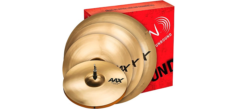 SABIAN AAX X-Plosion Cymbal Pack With Free 18" Crash