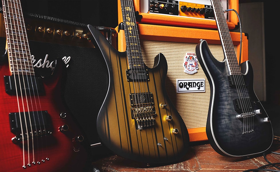 Schecter Guitar Research Demon-6, C-1 Platinum_and_Synyster_Gates_Custom-S