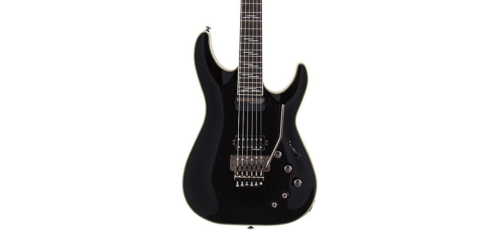 Schecter Guitar Research C-1 FR S Blackjack Electric Guitar in Gloss Black