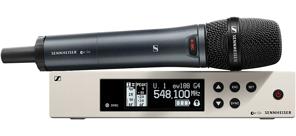 Sennheiser EW 100 G4-835-S Wireless Handheld Microphone System