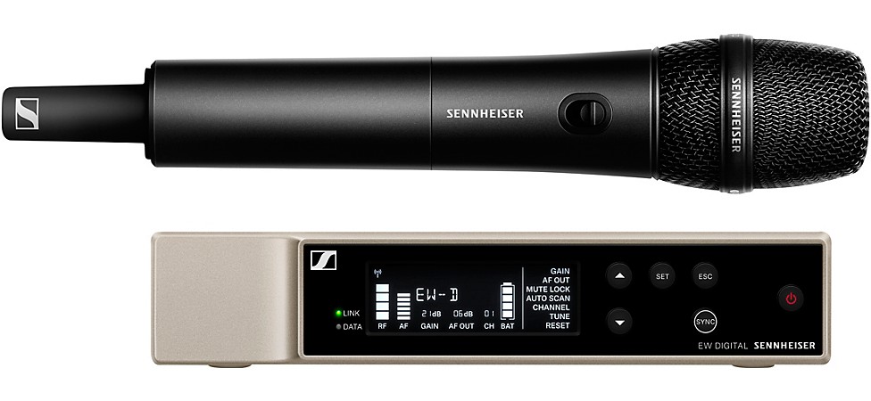 Sennheiser EW-D Evolution Wireless Digital System with 835-S Handheld Microphone