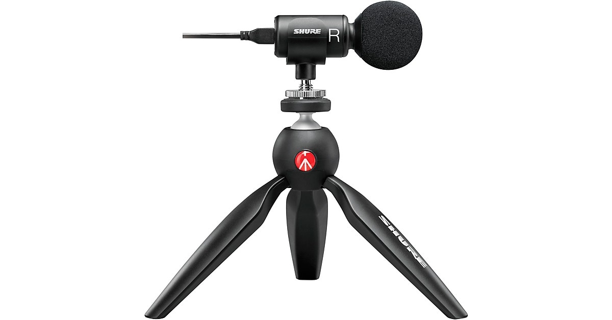 Shure MV88+ Digital Stereo Condenser Microphone Kit