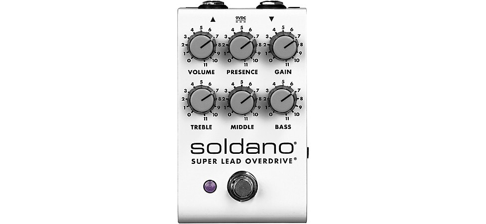 Soldano Super Lead Overdrive Guitar Effects Pedal