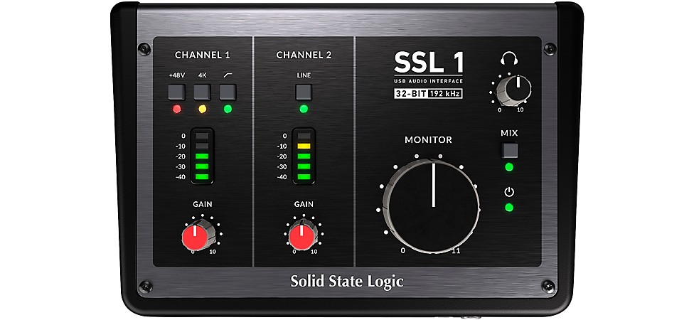 Solid State Logic SSL 1 USB-C Audio Interface