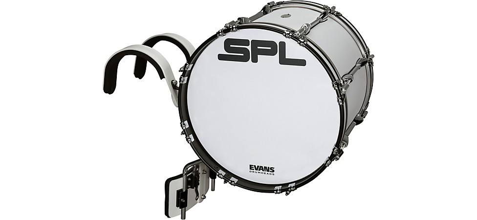 Sound Percussion Labs Marching Bass Drum With Carrier