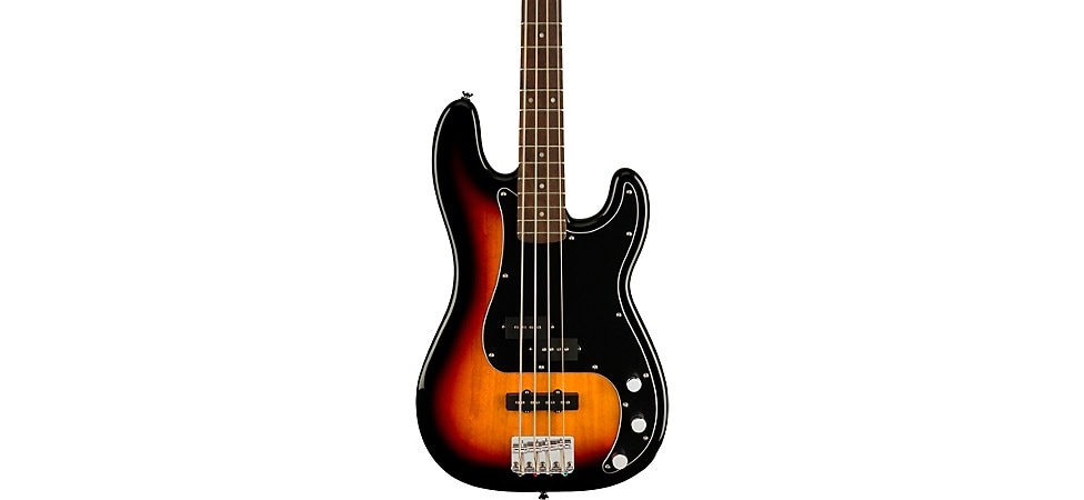 Squier Affinity Series Limited-Edition PJ Bass Guitar in 3-Color Sunburst
