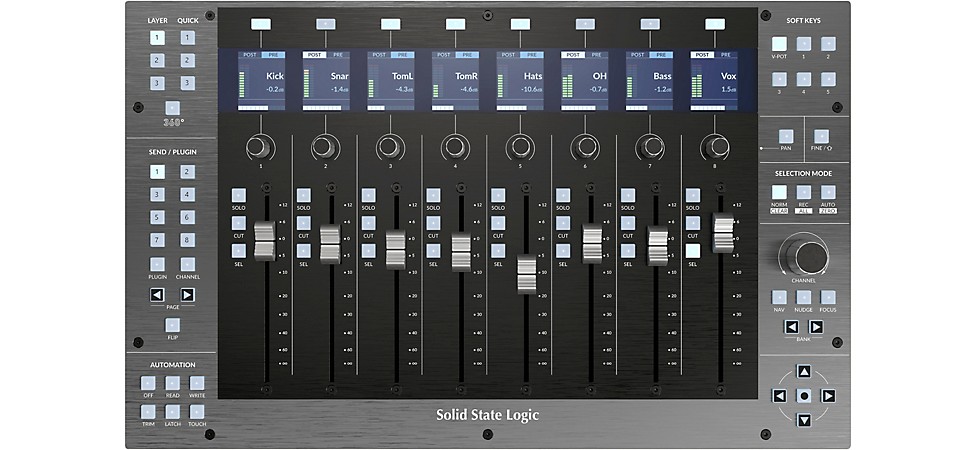 SSL UF8 DAW Control Surface