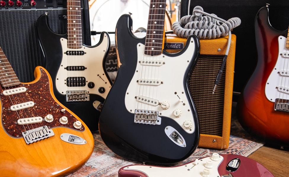 Fender Stratocaster Group Shot