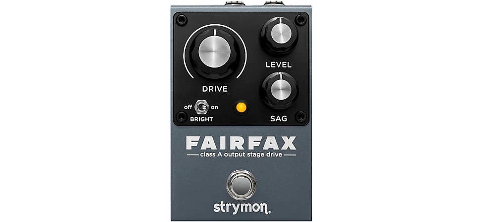Strymon Fairfax Class A Output Stage Drive Effects Pedal