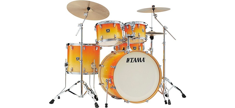 TAMA Superstar Classic 5-Piece Shell Pack with 22" Bass Drum in California Sunset Fade