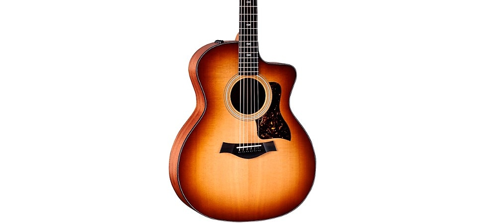 Taylor 114ce Sunset Blvd Grand Auditorium Acoustic-Electric Guitar in Sunset Edgeburst