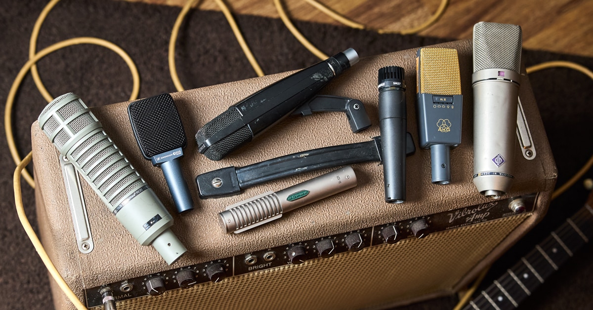 The Best Microphones for Recording Electric Guitar