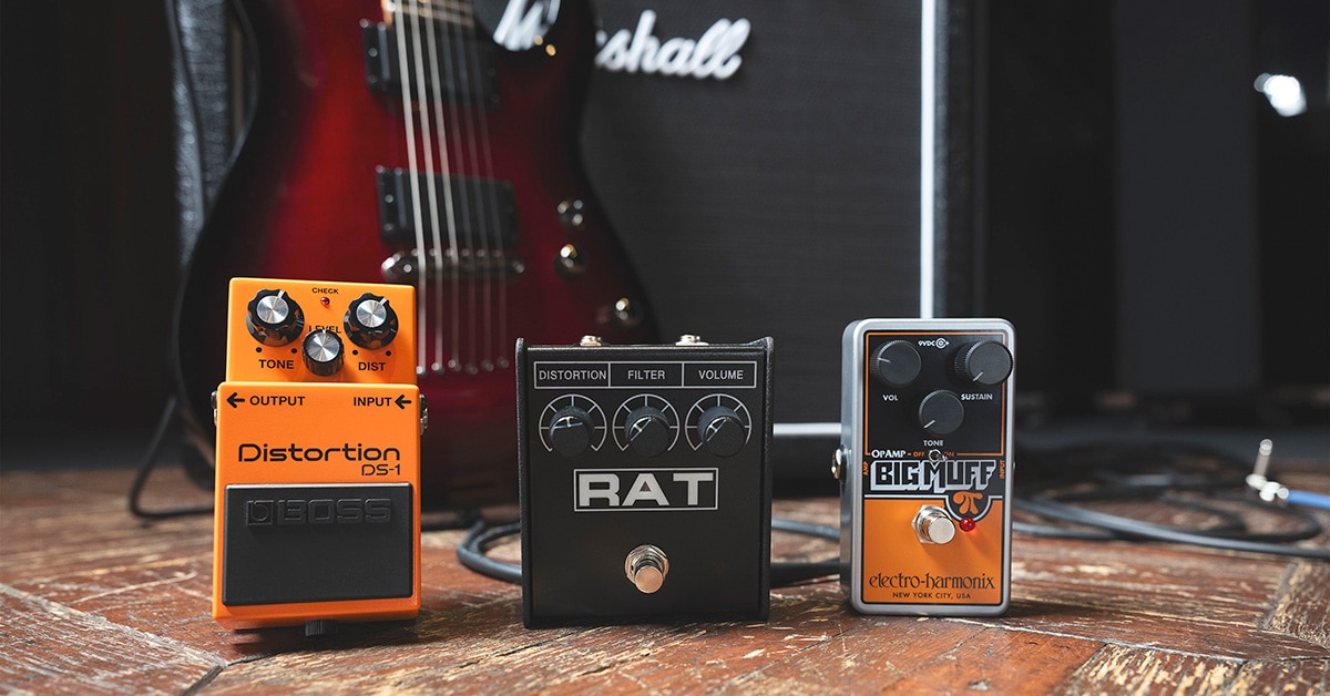 Top 5 Most Popular Distortion Pedals