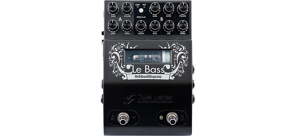 Two Notes Le Bass Dual-Channel Tube Preamp