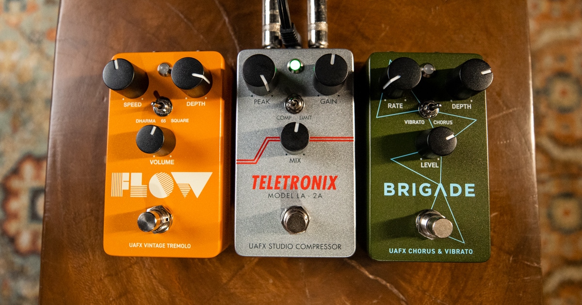 A Guide to Universal Audio's UAFX Pedals