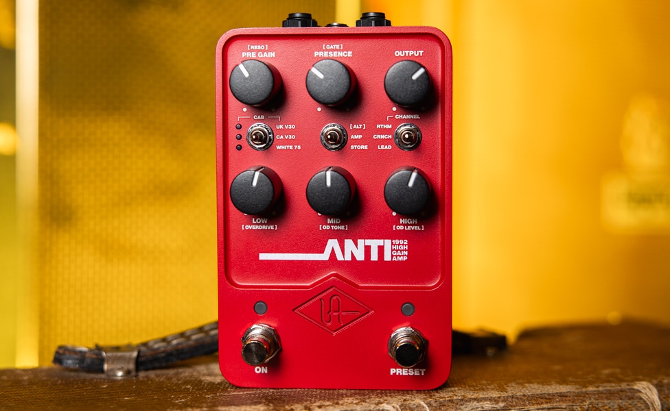 Universal Audio UAFX Anti 1992 High Gain Amp Effect Pedal