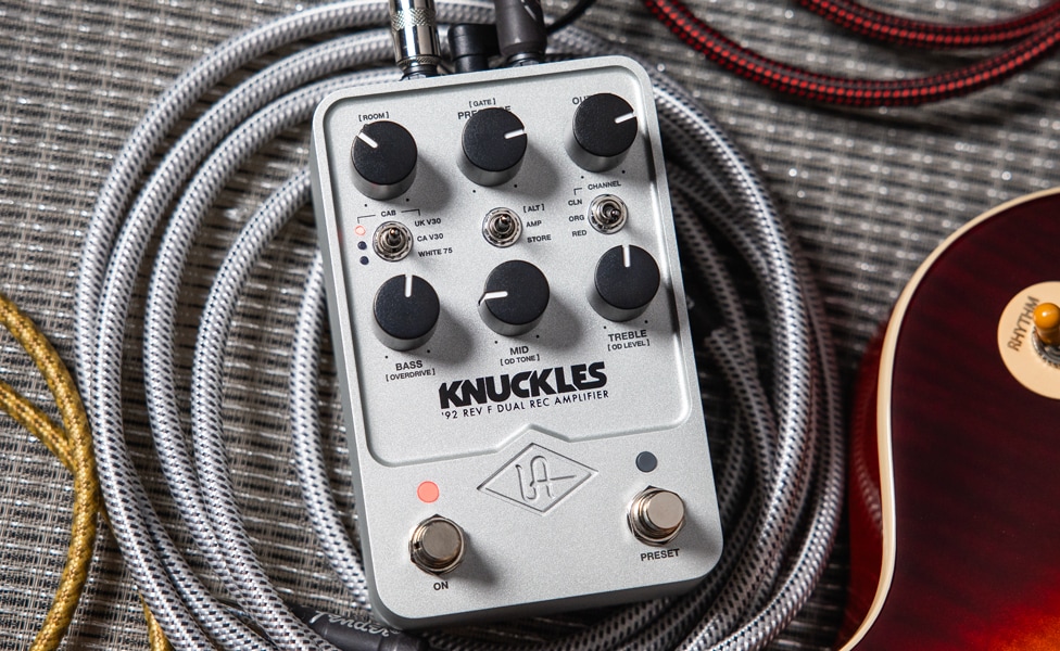 Universal Audio UAFX Knuckles '92 Rev F Dual Rec Amplifier Effects Pedal