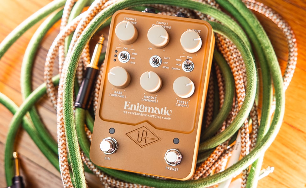 Universal Audio UAFX Enigmatic '82 Overdrive Special Amp Pedal