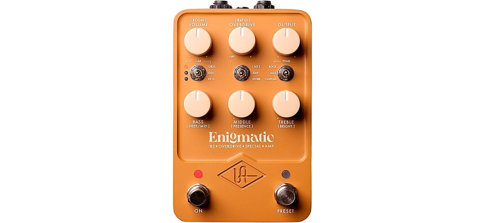 Universal Audio UAFX Enigmatic '82 Overdrive Special Amp Pedal