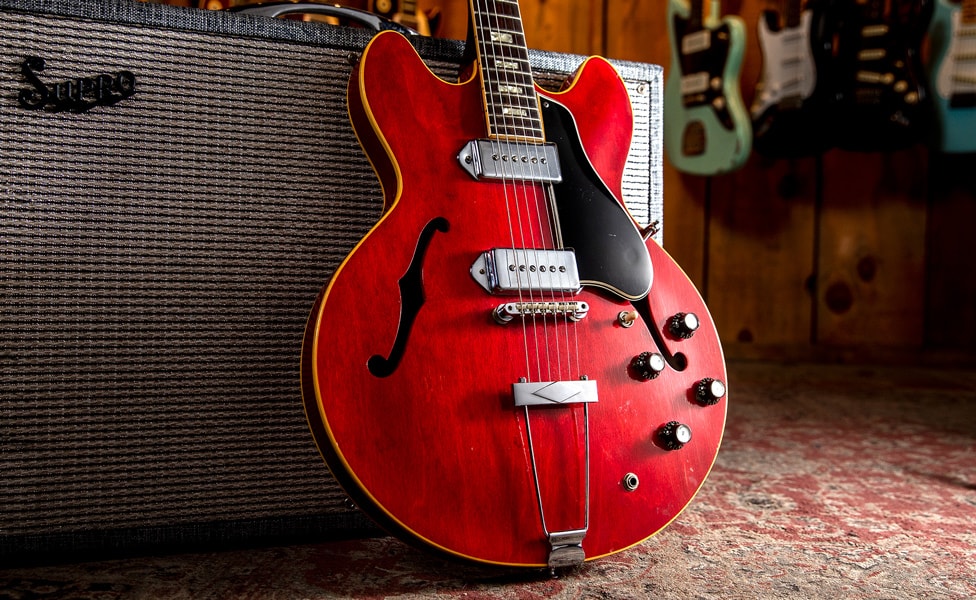 A Vintage 1967 Gibson ES-330 at Guitar Center Hollywood