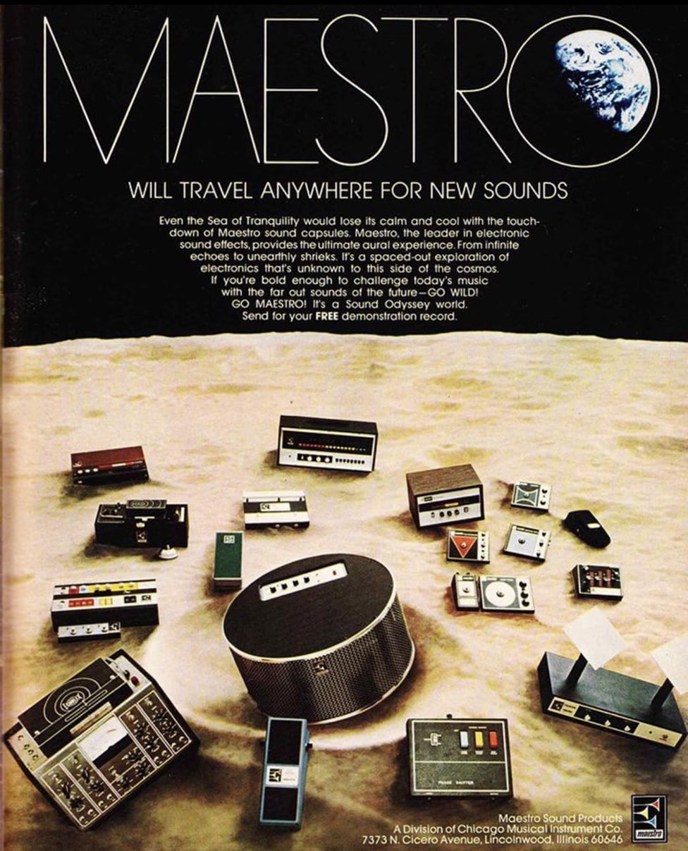 Vintage Maestro Advertisement