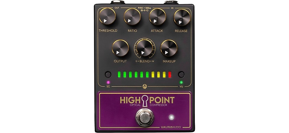 Walrus Audio Highpoint Optical Compressor Pedal