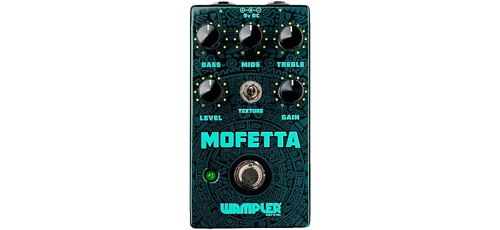 Wampler Mofetta Overdrive and Distortion Guitar Effects Pedal