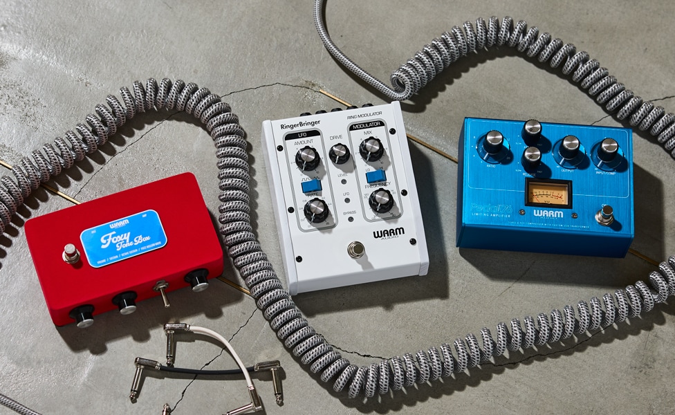 Warm Audio 4th of July Foxy Tone Box, RingerBringer and Pedal76
