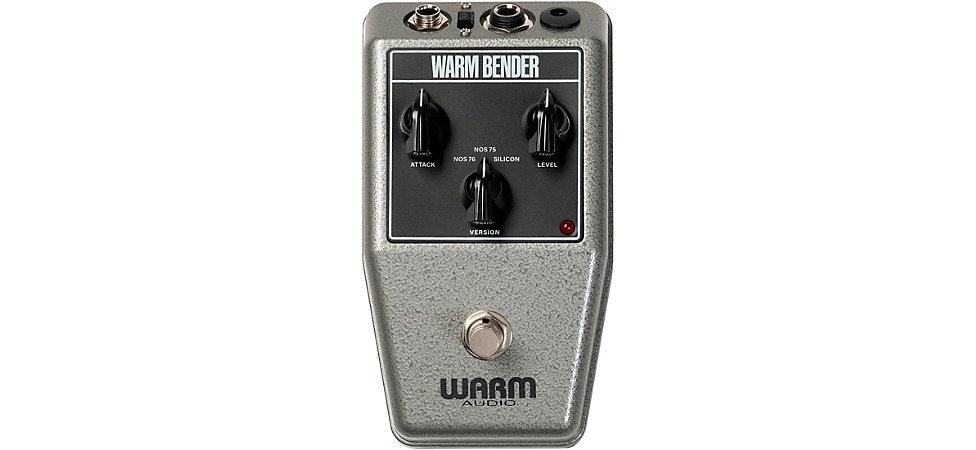 Warm Audio Warm Bender Fuzz Effects Pedal Silver