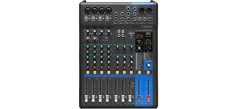 Yamaha MG10XUF 10 Channel Analog Mixer