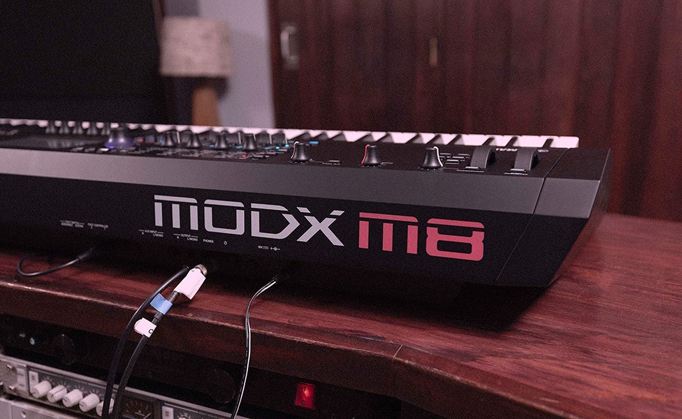 Yamaha MODXM Synthesizer Rear Logo/Branding
