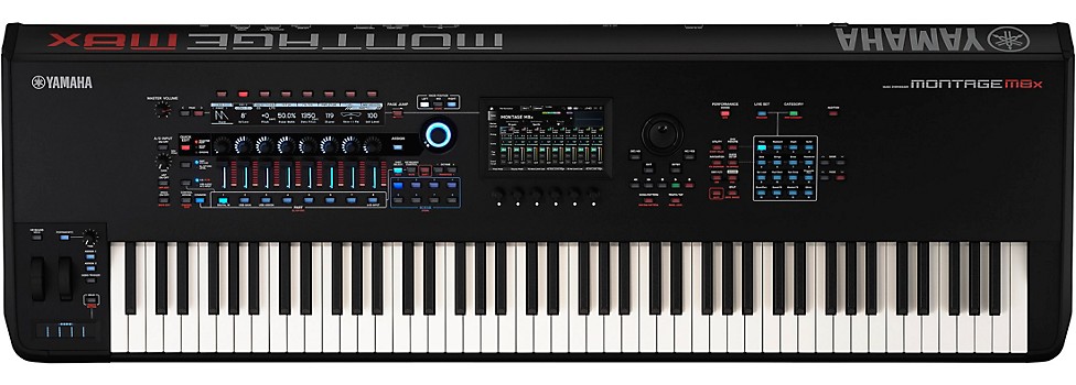 Yamaha MONTAGE M8x 88-Key Synthesizer with Polyphonic Aftertouch