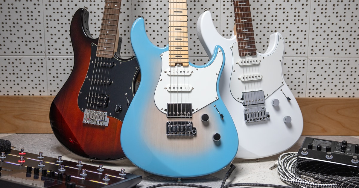 Yamaha Pacifica Professional and Standard Plus Guitars | Built for Extremes