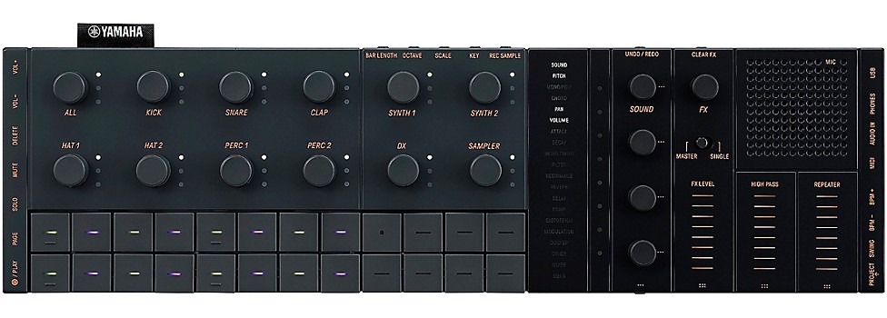 Yamaha SEQTRAK Music Creation Station Black