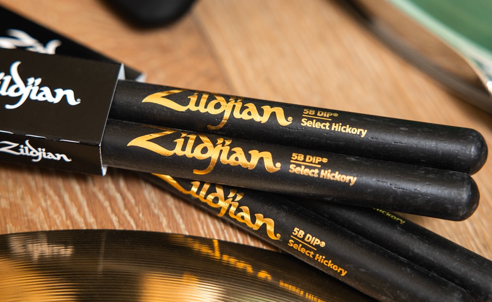 Zildjian Black DIP 5B Drum Sticks