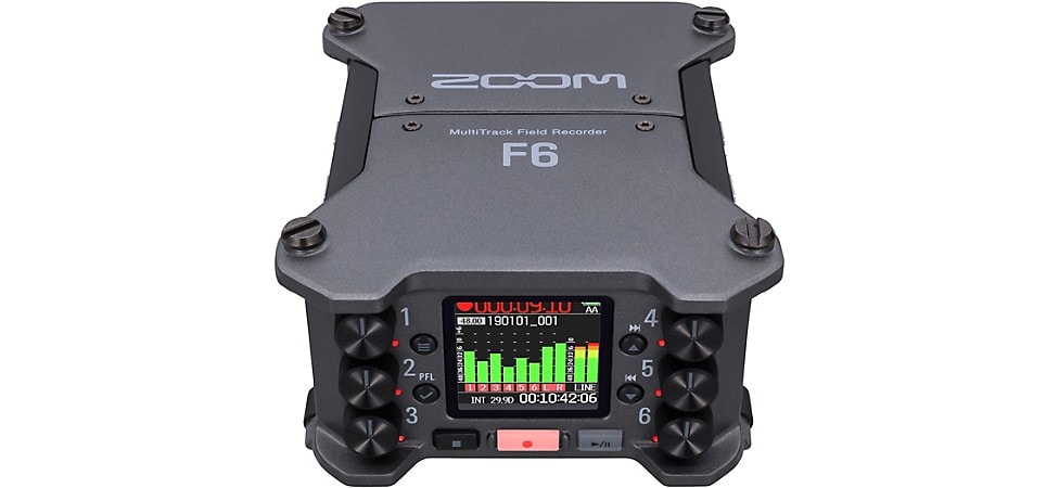 Zoom F6 Multitrack Field Recorder