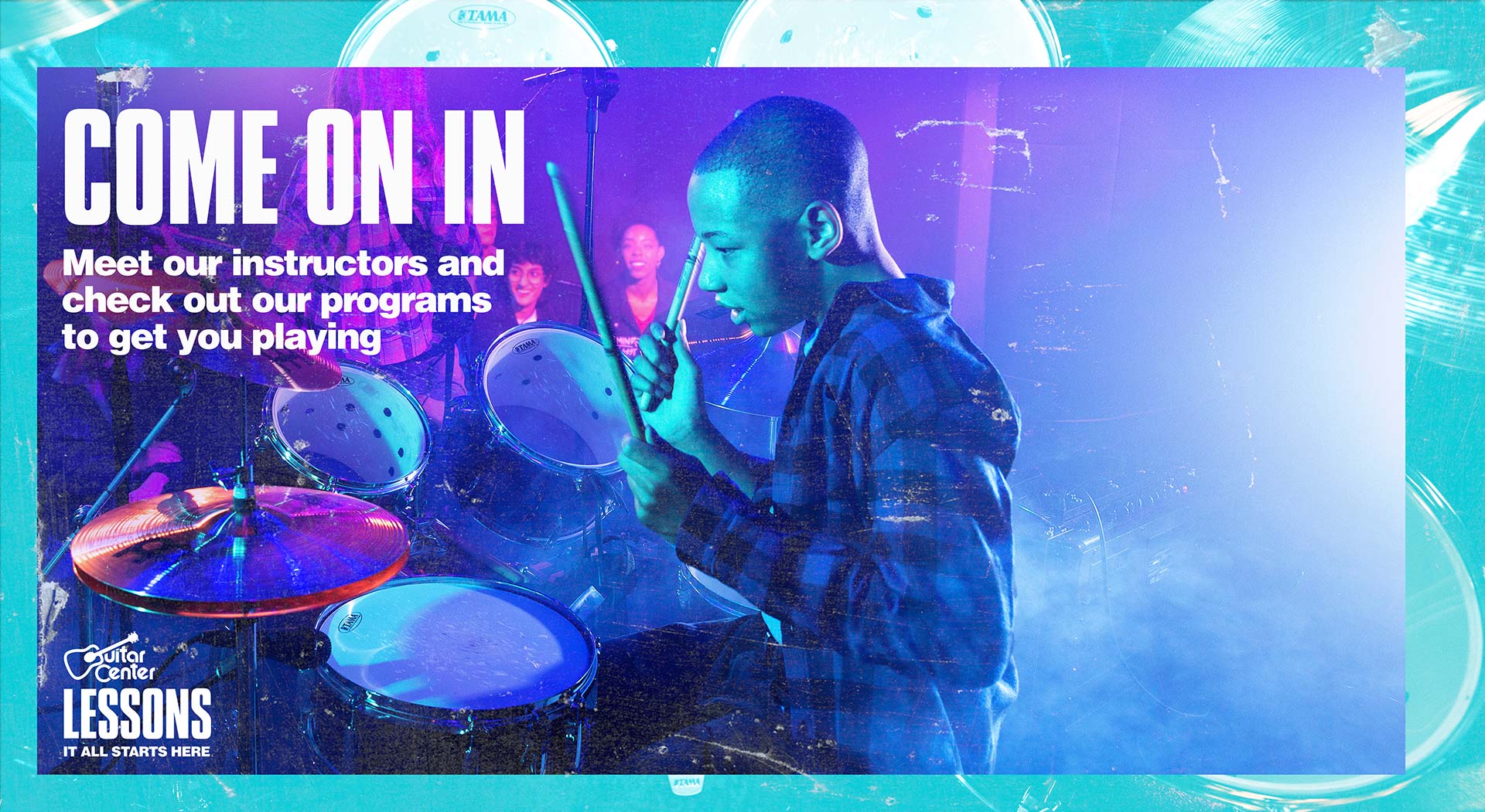 <h1>Meet our instructors and check out our programs to get you playing. Guitar Center Lessons</h1>