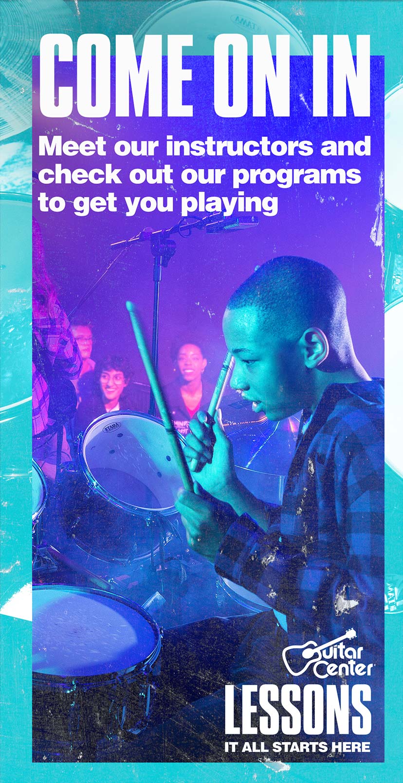 <h1>Meet our instructors and check out our programs to get you playing. Guitar Center Lessons</h1>