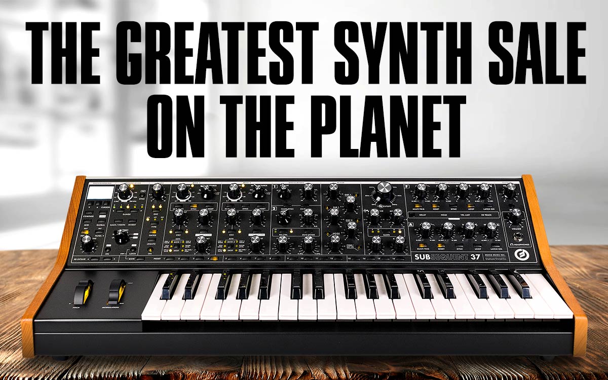 Celebrate Moogfest with the greatest synth sale on the planet. Now thru May 1