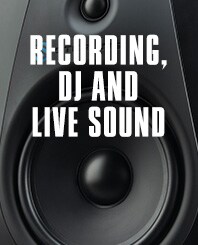 Recording, DJ and live sound.