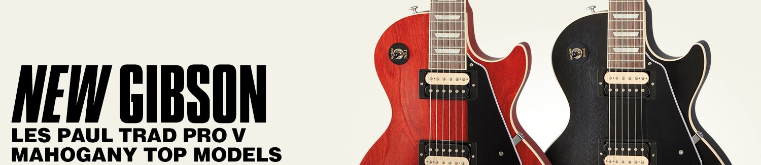 New Gibson Les Paul Trad Pro V Mahogany top models