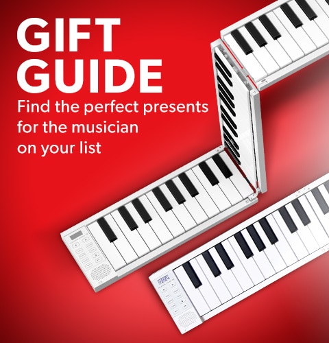 Gift guide. Find the perfect presents for the musician on your list.