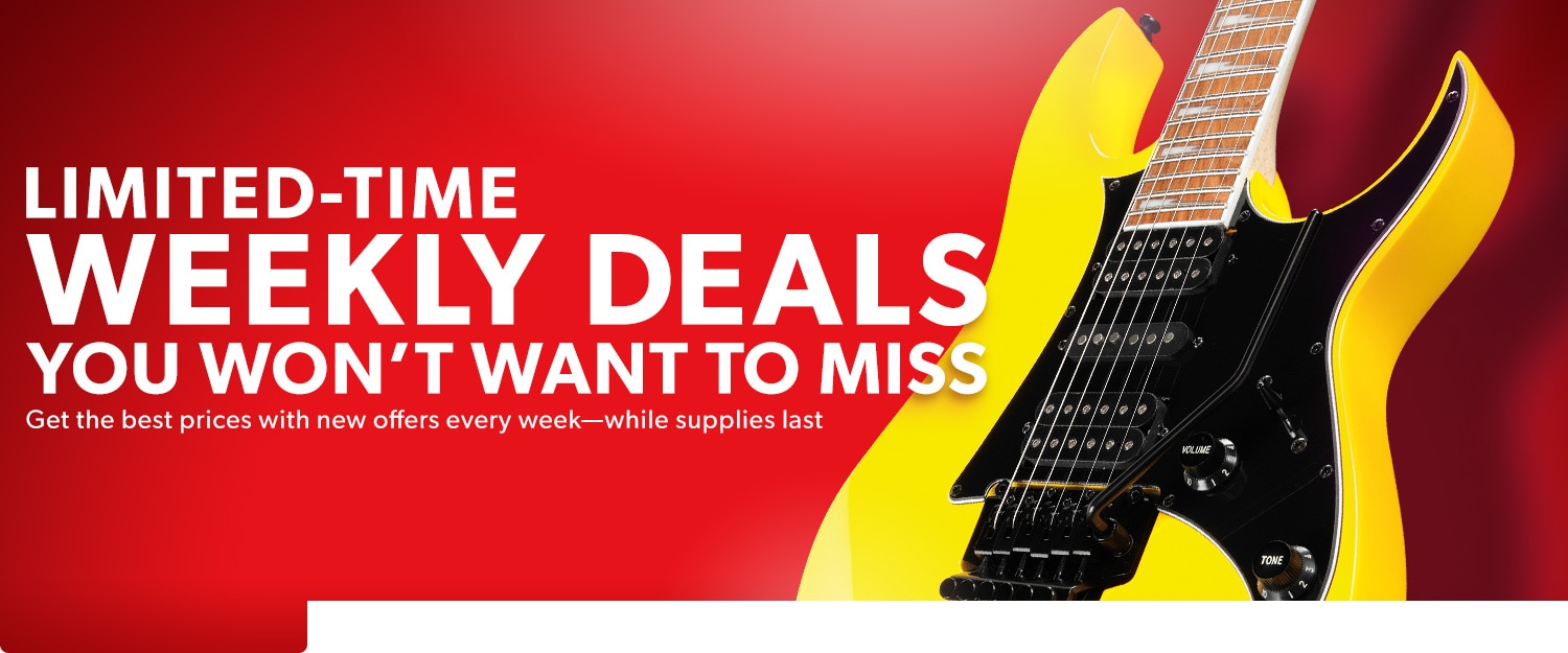 Limited time weekly deals you won't want to miss. Get the best prices with new offers every week. While supplies last.