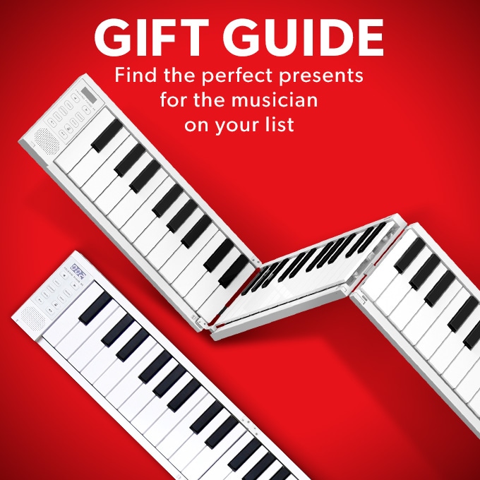 Gift guide. Find the perfect presents for the musician on your list.