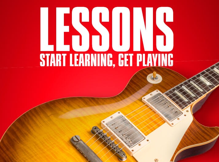 Lessons, start learning, get playing