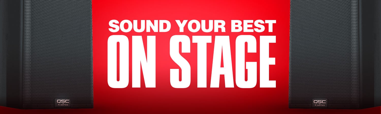 Sound your best on stage