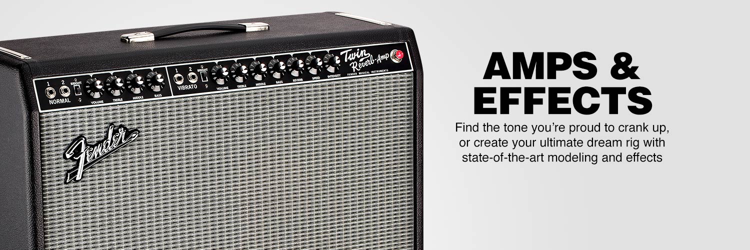 Amps and Effects. Find the tone you're proud to crank up, or create your ultimate dream rig with state-of-the-art modeling and effects