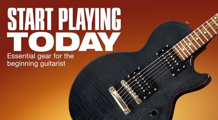 Start playing today. Essential gear for the beginning guitarist.